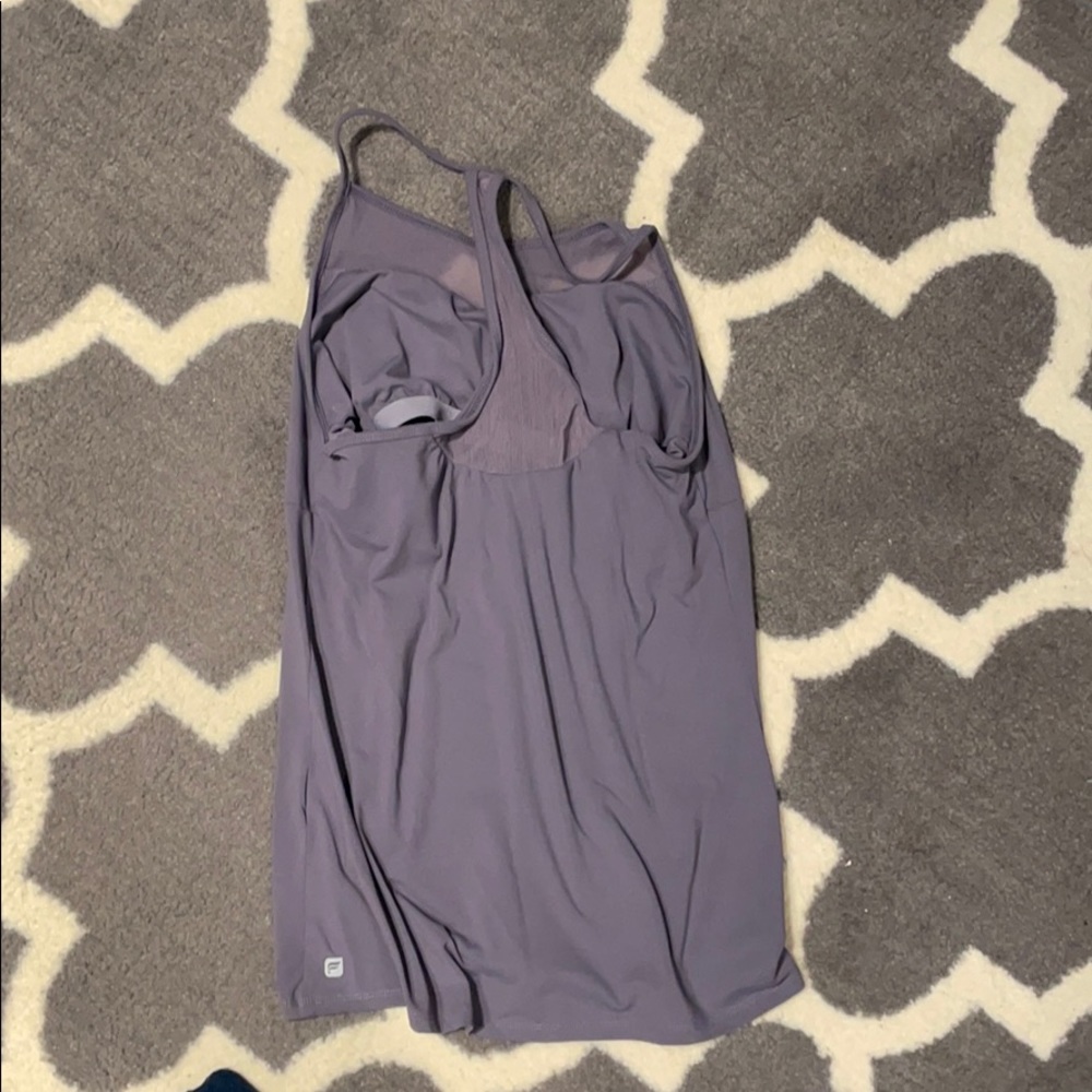 Purple Fabletics Razorback top - Picture 3 of 3